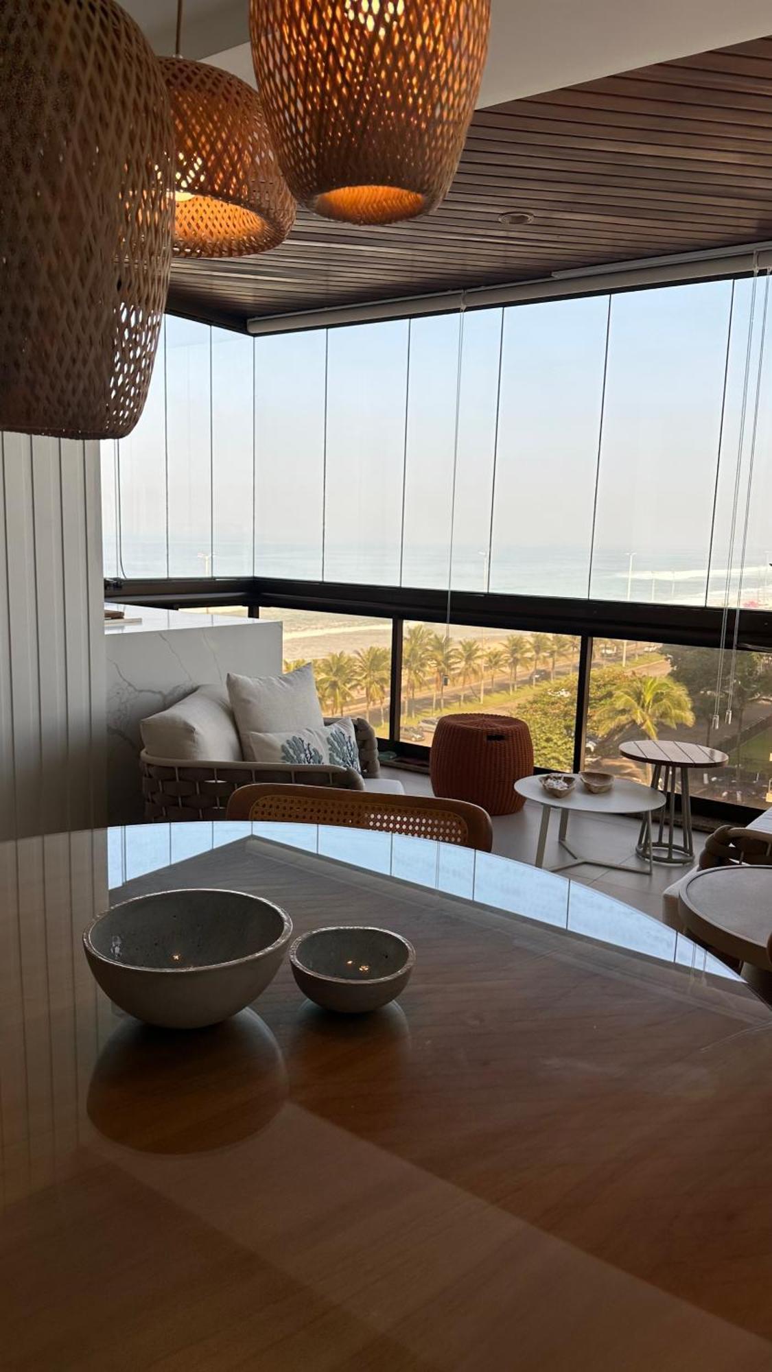 Lindo Apto No Melhor Lugar Da Barra Da Tijuca! Com Uma Vista De Tirar O Folego, Frente Para O Mar! Totalmente Equipado E Decorado Ao Lado Dos Melhores Hoteis E Quiosques Da Barra! Portaria 24H, Piscina, Sauna, Jacuzzi, Academia, Garagem, Wi-Fi, Lavan Rio de Janeiro Eksteriør bilde